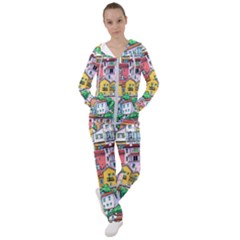 Menton Old Town France Women s Tracksuit by Pakemis