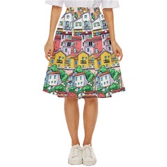 Menton Old Town France Classic Short Skirt by Pakemis