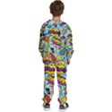 Comic Elements Colorful Seamless Pattern Kids  Sweatshirt set View4