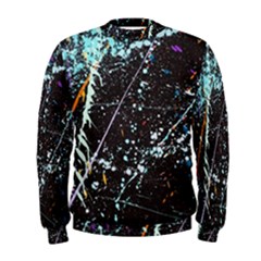 Abstract Colorful Texture Men s Sweatshirt by Pakemis