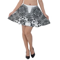 Im Fourth Dimension X7 Velvet Skater Skirt