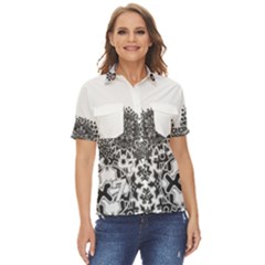 Im Fourth Dimension X7 Women s Short Sleeve Double Pocket Shirt