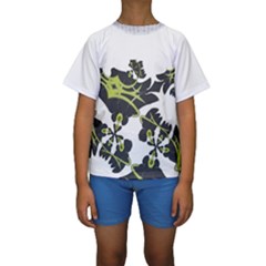 Im Fourth Dimension Amf Kids  Short Sleeve Swimwear by imanmulyana