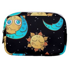 Seamless Pattern With Sun Moon Children Make Up Pouch (small) by Pakemis