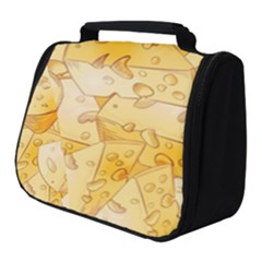 Cheese-slices-seamless-pattern-cartoon-style Full Print Travel Pouch (small) by Pakemis