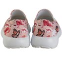 Beautiful-seamless-spring-pattern-with-roses-peony-orchid-succulents Kids Lightweight Slip Ons View4