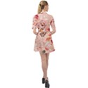 Beautiful-seamless-spring-pattern-with-roses-peony-orchid-succulents Belted Shirt Dress View2