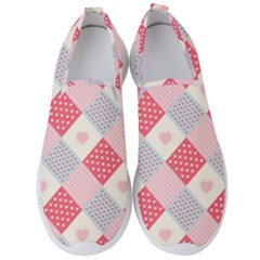 Cute-kawaii-patches-seamless-pattern Men s Slip On Sneakers by Pakemis