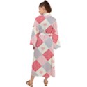 Cute-kawaii-patches-seamless-pattern Maxi Kimono View2