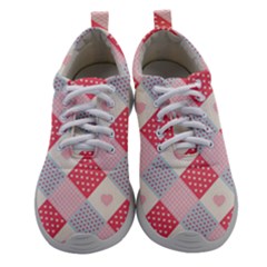 Cute-kawaii-patches-seamless-pattern Women Athletic Shoes by Pakemis