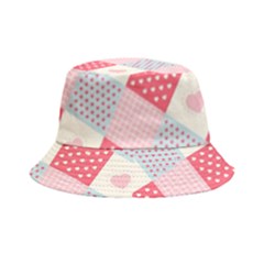 Cute-kawaii-patches-seamless-pattern Bucket Hat by Pakemis