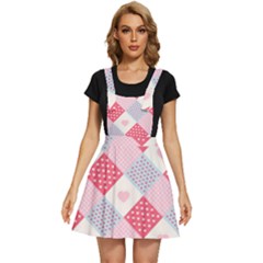 Cute-kawaii-patches-seamless-pattern Apron Dress by Pakemis