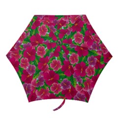 Background-cute-flowers-fuchsia-with-leaves Mini Folding Umbrellas by Pakemis