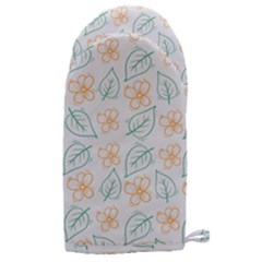 Hand-drawn-cute-flowers-with-leaves-pattern Microwave Oven Glove