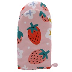 Strawberry-seamless-pattern Microwave Oven Glove