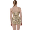 Seamless-pattern-with-different-flowers Boyleg Tankini Set  View2