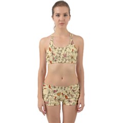 Seamless-pattern-with-different-flowers Back Web Gym Set by Pakemis