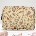 Seamless-pattern-with-different-flowers Make Up Pouch (Medium) View1