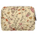 Seamless-pattern-with-different-flowers Make Up Pouch (Medium) View2