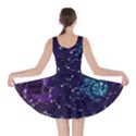 Realistic-night-sky-poster-with-constellations Skater Dress View2