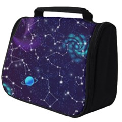 Realistic-night-sky-poster-with-constellations Full Print Travel Pouch (big) by Pakemis