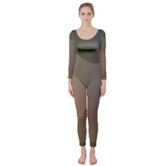 The Land 181 - Abstract Art Long Sleeve Catsuit by KorokStudios