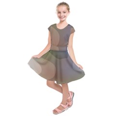 The Land 181 - Abstract Art Kids  Short Sleeve Dress