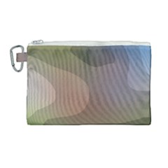 The Land 181 - Abstract Art Canvas Cosmetic Bag (large) by KorokStudios