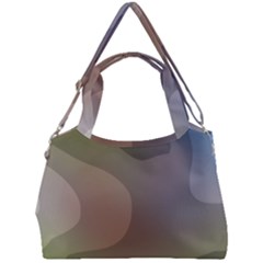 The Land 181 - Abstract Art Double Compartment Shoulder Bag by KorokStudios