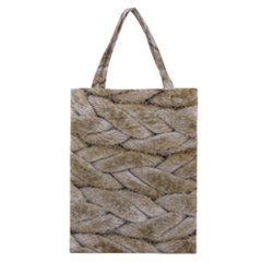 Boat Rope Close Up Texture Classic Tote Bag by dflcprintsclothing