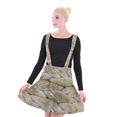 Boat Rope Close Up Texture Suspender Skater Skirt