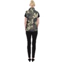 Camouflage Pattern Background Women s Button Up Vest View2