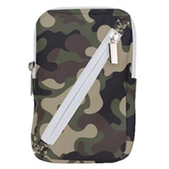 Camouflage Pattern Background Belt Pouch Bag (large) by artworkshop