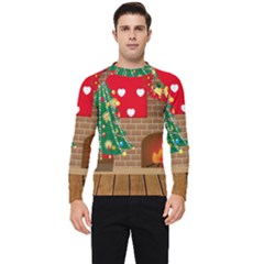 Christmas Room Men s Long Sleeve Rash Guard by artworkshop