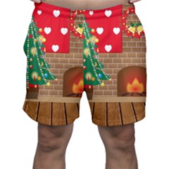 Christmas Room Men s Shorts