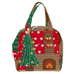 Christmas Room Boxy Hand Bag by artworkshop