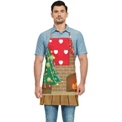 Christmas Room Kitchen Apron