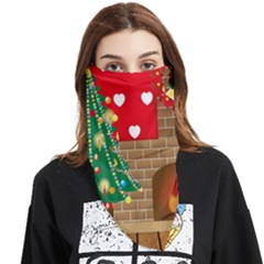 Christmas Room Face Covering Bandana (triangle) by artworkshop