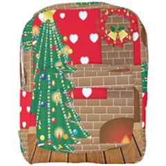 Christmas Room Full Print Backpack by artworkshop