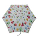 Fruit Summer Vitamin Watercolor Mini Folding Umbrellas View1