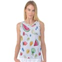 Fruit Summer Vitamin Watercolor Women s Basketball Tank Top View1