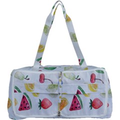 Fruit Summer Vitamin Watercolor Multi Function Bag by artworkshop