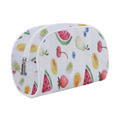 Fruit Summer Vitamin Watercolor Make Up Case (small) by artworkshop