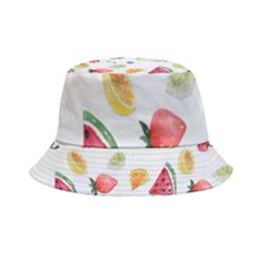 Fruit Summer Vitamin Watercolor Inside Out Bucket Hat by artworkshop