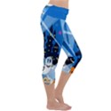 Halloween Ghosts Haunted House Capri Yoga Leggings View3