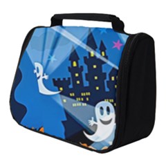 Halloween Ghosts Haunted House Full Print Travel Pouch (small) by artworkshop