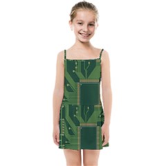 Technology Board Trace Digital Kids  Summer Sun Dress by artworkshop