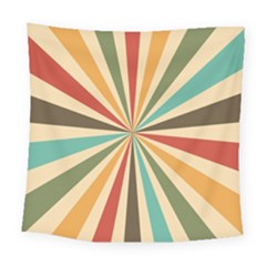 Vintage Abstract Background Square Tapestry (large) by artworkshop