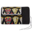 Vector-seamless-pattern-with-italian-pizza-top-view Pen Storage Case (M) View2