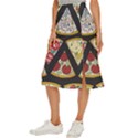 Vector-seamless-pattern-with-italian-pizza-top-view Midi Panel Skirt View2